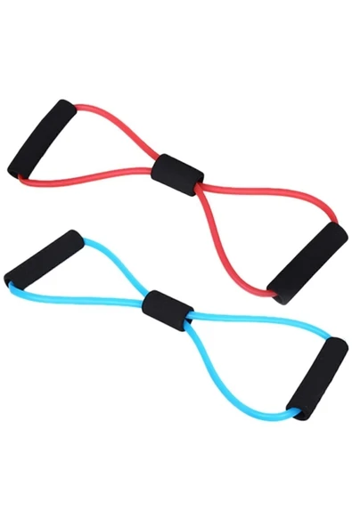 Plates Mavi Direnç Lastiği Egzersiz Direnç Ipi Plates Lastiği - Resim 2