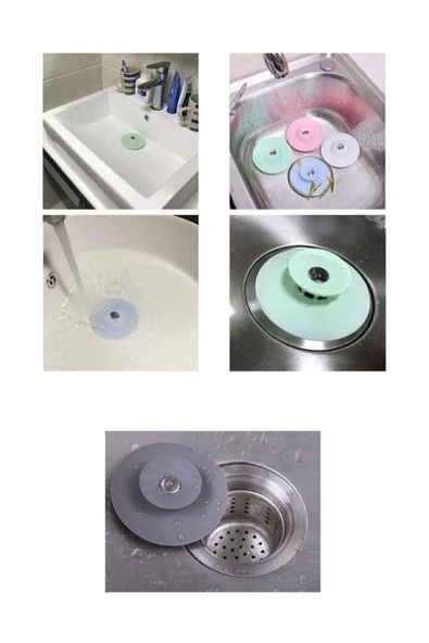Küvet Lavabo Banyo Tıkacı Süzgeci Gider Tıkacı Tıkaç Evye Tıpa ürün görseli 1