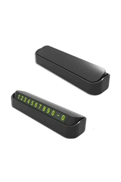 Oto Araba Göğüs Üstü Numaratör Aç Kapa Sistem Araç Park Telefon Numaratörü ürün görseli 1