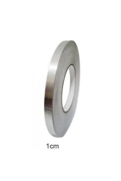 1 Cm 50 Metre Gri Fayans Arası Yapışkanlı Şerit Bant Derz Bandı - 5