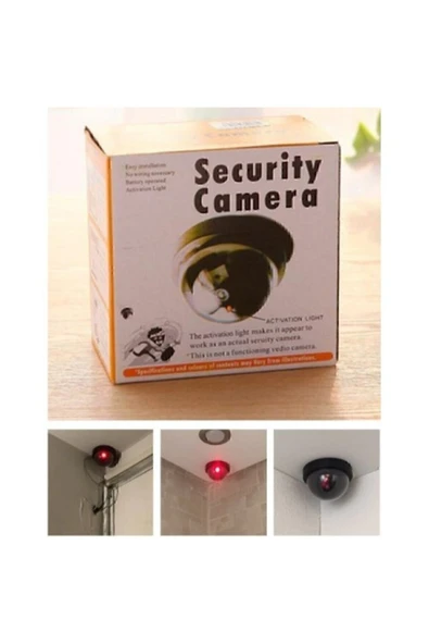 Caydırıcı Dome Sahte Güvenlik Kamerası - Resim 2