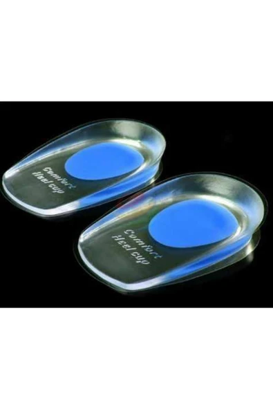 Şeffaf Topuk Dikeni Tabanlık Pembe - 2