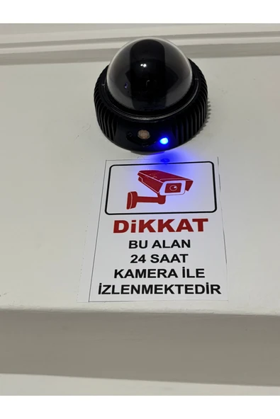Caydırıcı Sahte Dome Kamera Hareket Sensörlü Kamera Sahte Kamera ürün görseli