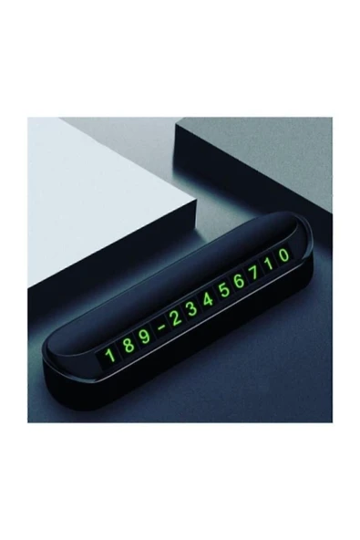 Araç Park Numaratör Numaratik Parktel Numaralık Park Tel Fosforlu ürün görseli 1