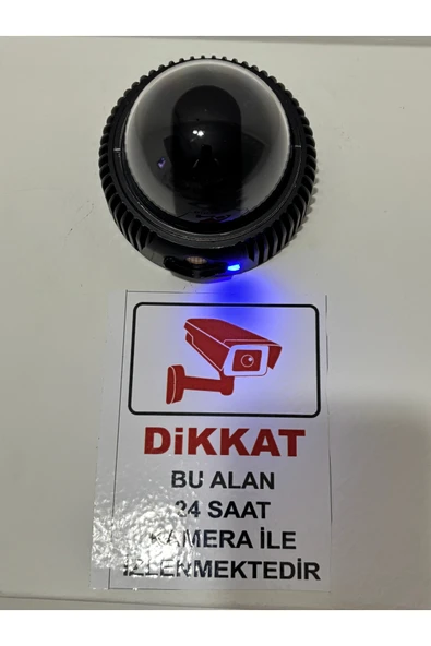 Caydırıcı Sahte Dome Kamera Hareket Sensörlü Kamera Sahte Kamera - Resim 3