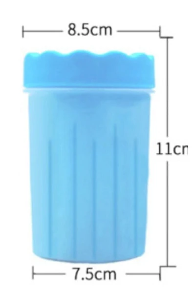 Küçük Boy Soft Gentle Köpek Ayak Yıkama Aparatı Pati Temizleme - Resim 3