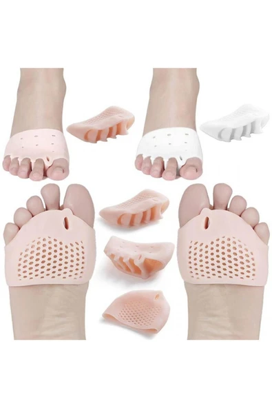 Ayak Parmak Ayırıcı Makaralı Ayıran Gömlek Silikon Bunyon Valgus - 6