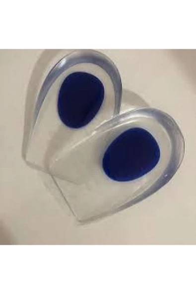 Topuk Dikeni Tabanlık Ortapedik Silikon Topukluk Gizli Jel Yastık - Resim 3