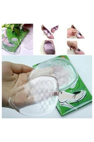 Kaydırmaz Topuklu Ayakkabı Tabanlığı Şeffaf