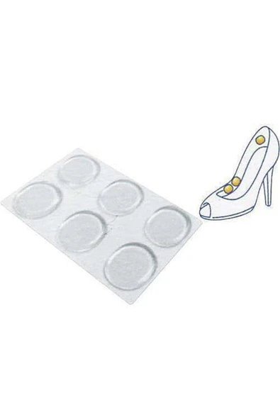 Ayak Nasır Koruyucu Silikon 6'li Nokta Silikon Ped - Resim 2