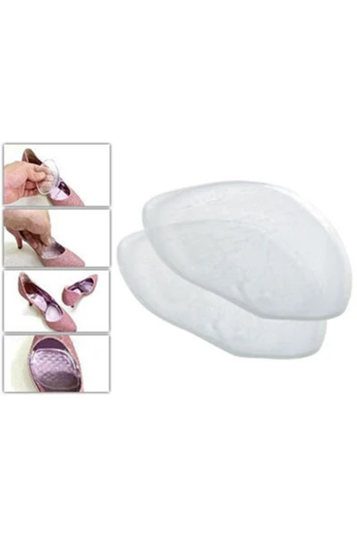 Topuklu Ayakkabı Kayma Önleyici Kaymaz Tabanlık Şeffaf 1 Çift Ayakkabı Içi Kaymaz Şeffaf Ürün ürün görseli 1