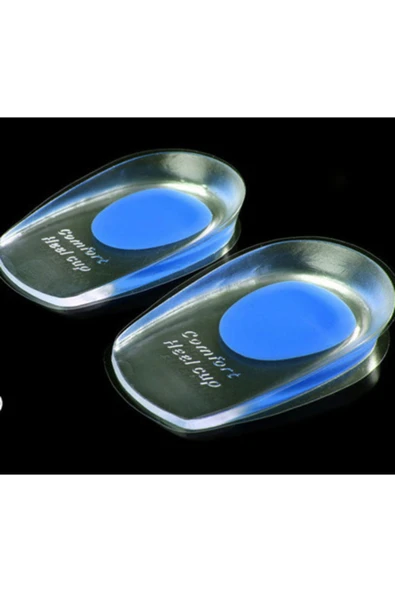 Topuk Dikeni Yastığı Silikon Darbe Emici Rahat Ve Kolay Kullanım Ortopedik Pratik Ayak Topuk Yastığı - Resim 5