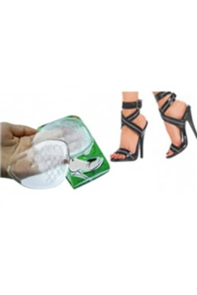 Kaydırmaz Topuklu Ayakkabı Tabanlığı Şeffaf - 3