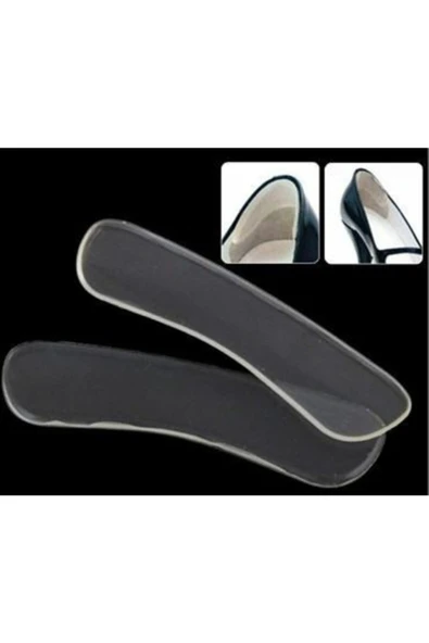 Ayakkabı Vurma Önleyici Silikon Topuk Arkası Silikonu Topuk Yastığı 2'li Set ürün görseli 1