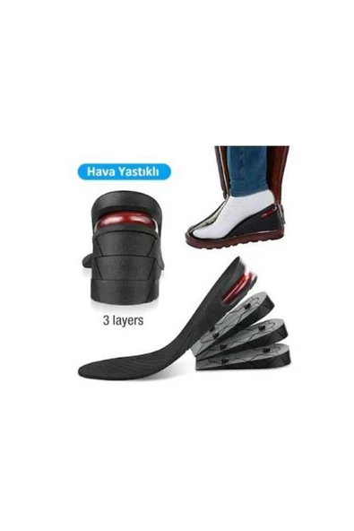 7 Cm Hava Yastıklı Boy Uzatıcı Tabanlık Tamboy - Resim 4
