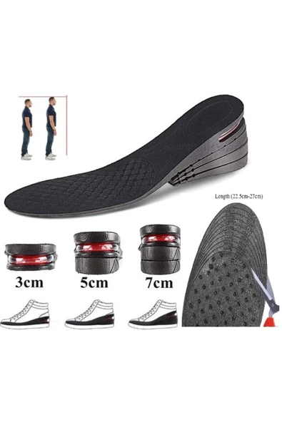 7 Cm Hava Yastıklı Boy Uzatıcı Tabanlık Tamboy - Resim 2