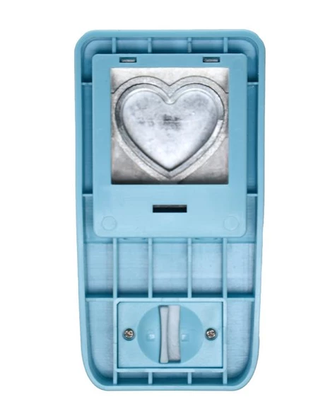 Kamei Süper Şekilli Delgeç Kalp 3.8 cm KM5815 - 4