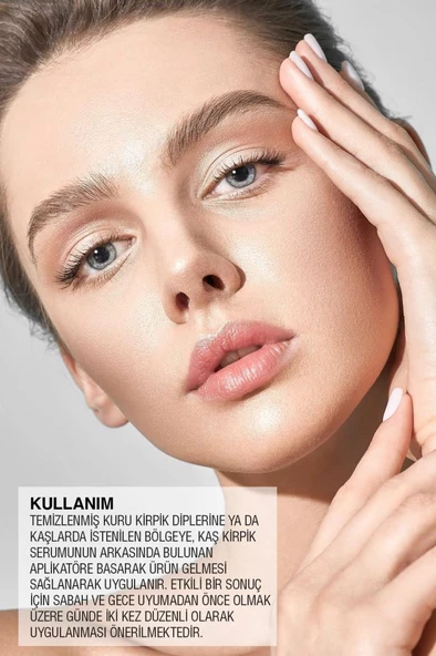 Bioxcin Kaş Kirpik Serumu - Kolajen Hyaluronik Asit Hint Yağı Keratin Peptidleri B5 Biocomplex B11 - 7