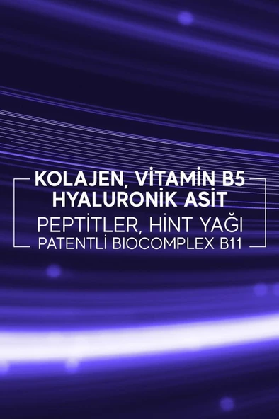 Bioxcin Kaş Kirpik Serumu - Kolajen Hyaluronik Asit Hint Yağı Keratin Peptidleri B5 Biocomplex B11 - 8