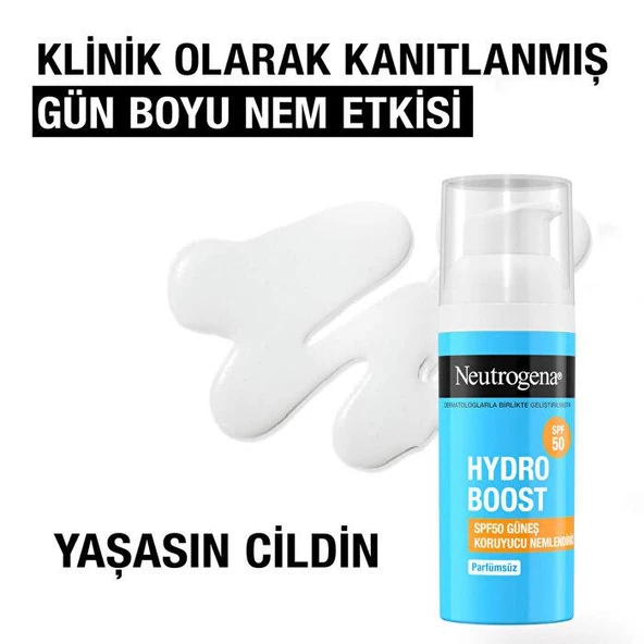 Neutrogena Hydro Boost Spf50 Güneş Koruyucu Nemlendirici 50 ml - 2