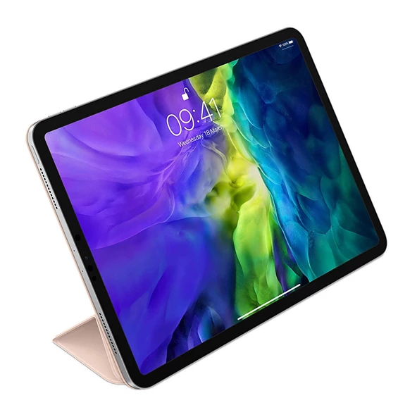 Apple Smart Folio MXT52ZM/A 11" iPad Pro 1. Ve 2.Nesil Uyumlu Tablet Kılıfı Kum Pembesi - 6