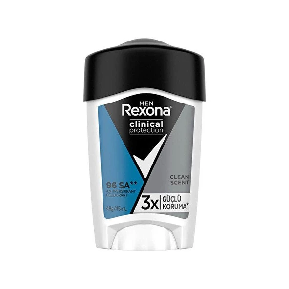 Rexona Clinical Protection Erkek Stick Deodorant 45 ml