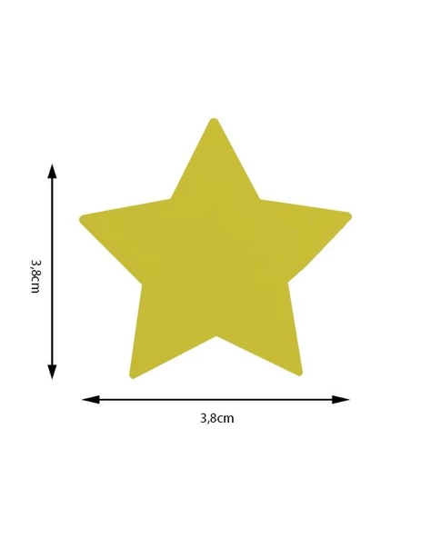 Kamei Süper Şekilli Delgeç Yıldız 3.8 cm KM5815 - 5
