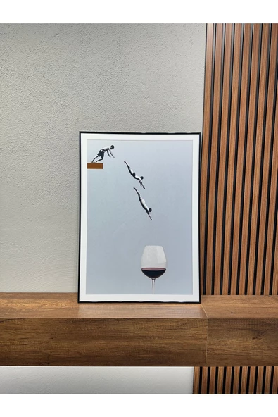 Tablomtr Metal Çerçeveli Gerçek Camlı Tablo Adittab TekliSet - Resim 3