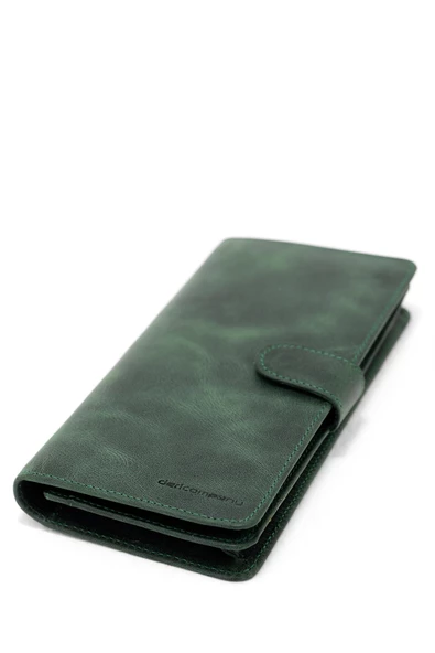 Erkek Deri Portföy Haki Yeşil 115506 - 5