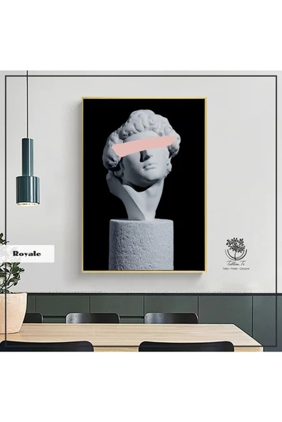 Tablomtr Metal Çerçeveli Gerçek Camlı Tablo Royale 11 Li Set