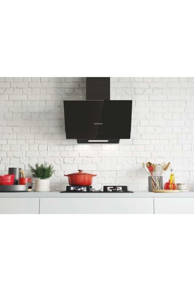 Hoover HDG6C2GBTK Ankastre Siyah Davlumbaz - 6