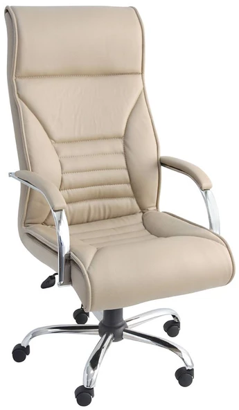 Uzay Ofis Tuana Müdür Koltuğu - KREM