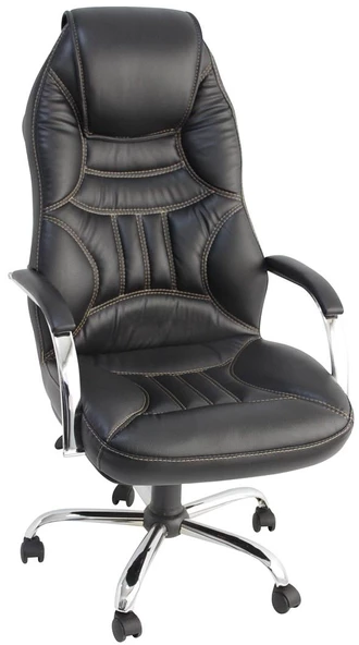 Uzay Ofis Uzay Müdür Koltuğu - SİYAH