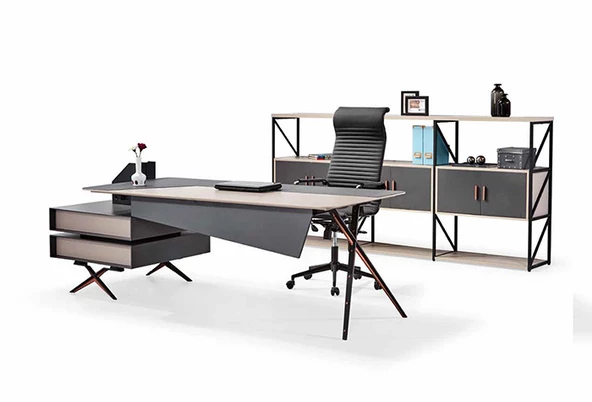Uzay Ofis Arteon Yönetici Takımı - Selenit-Antrasit - 2