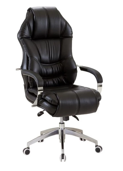 Uzay Ofis Mega Müdür Koltuğu - Siyah