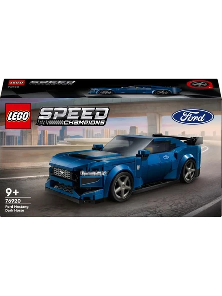 LEGO Speed Champions 76920 Ford Mustang Dark Horse Spor Araba (344 Parça) - 6