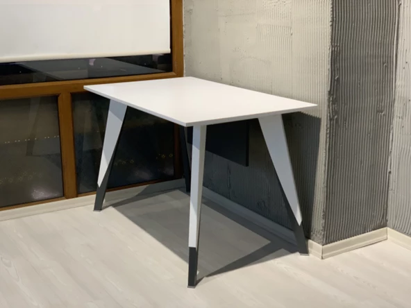 Uzay Ofis Royal Çalışma Masası - Beyaz - Antrasit - 5
