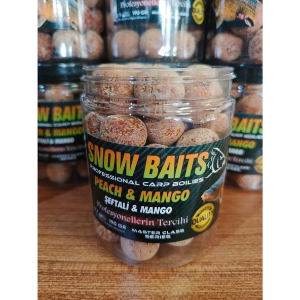 Snow Baits Hook Baits Mango & Peach Mango Şeftali 18mm 190 Gr