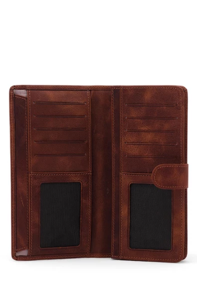 Erkek Deri Portföy Açık Kahverengi 115506 - 2