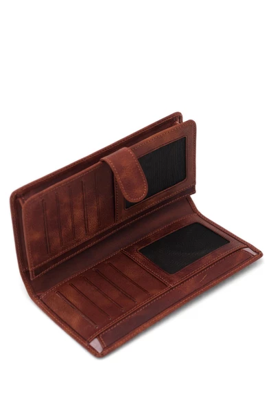 Erkek Deri Portföy Açık Kahverengi 115506 - 5