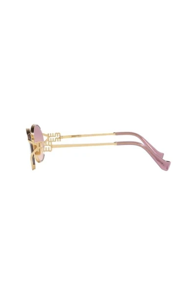 MİU MİU MU 52YS COL 5AK-06S 54-21-125 KADIN GÜNEŞ GÖZLÜĞÜ - Resim 3