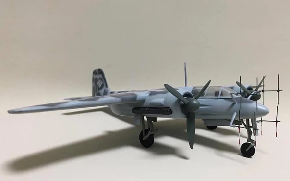 Focke Wulf Ta 154 Moskito Pm Model Gece Avcı Uçağı Demonte Plastik Maketi - 2