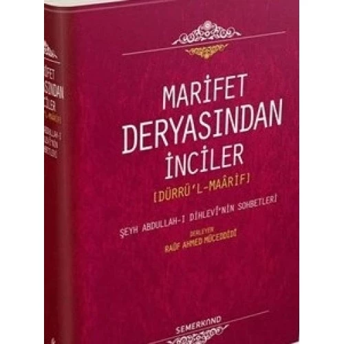 Marifet Deryasından İnciler (Dürrü'l-Maarif)