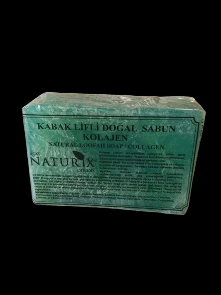 Naturix Doğal Kabak Lifli Aloe Vera Özlü Sabun - 2