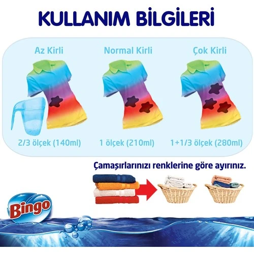 BINGO MATIK KONSANTRE 4KGX1 EKO RENKLİ - 6