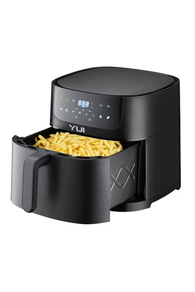 YUİ Air Fryer 8 Litre Siyah M50 Maxifry XXL Akıllı Fritöz - 2