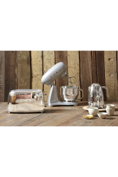 SMEG Smf02sveu Retro Silver 800 Watt 4.8 Litre Stand Mikseri - 5