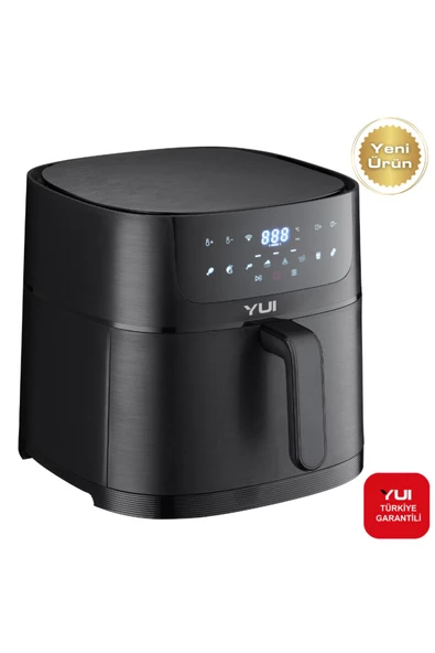 YUİ Air Fryer 8 Litre Siyah M50 Maxifry XXL Akıllı Fritöz - 1