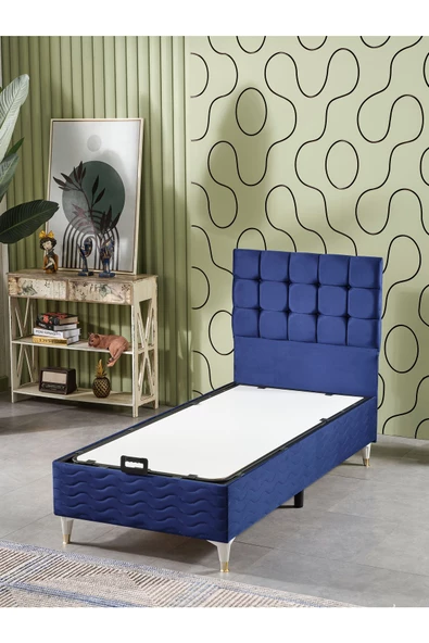 beehanem 90x190 Bengü Tek Kişilik Set (BAZA BAŞLIK YATAK) - 2