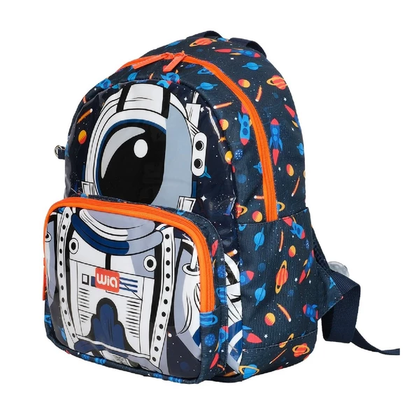 Wia 2 Bölmeli Astronot Anaokulu Sırt Çantası (WB-1062) - Resim 2